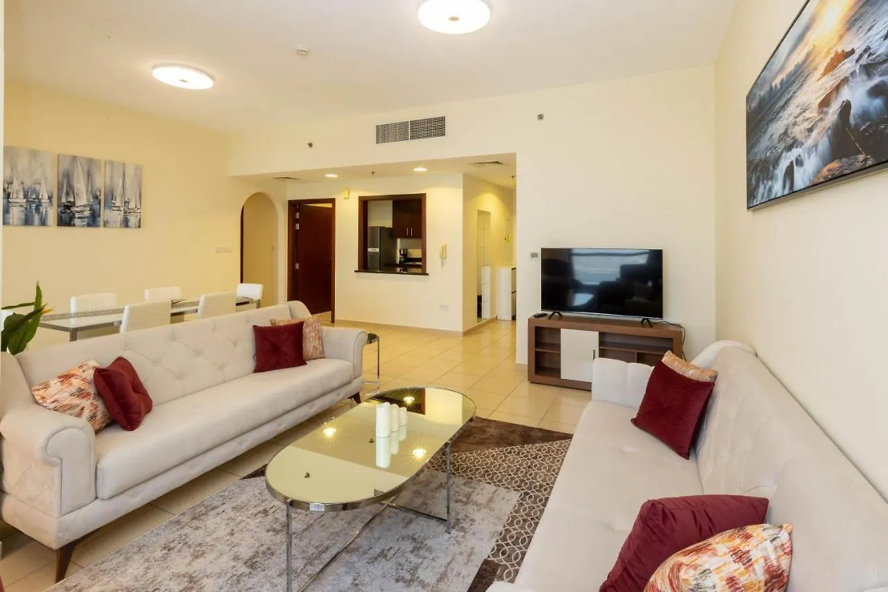 Jbr Beach Front 3603, 2 Bhk Apartment Дубай